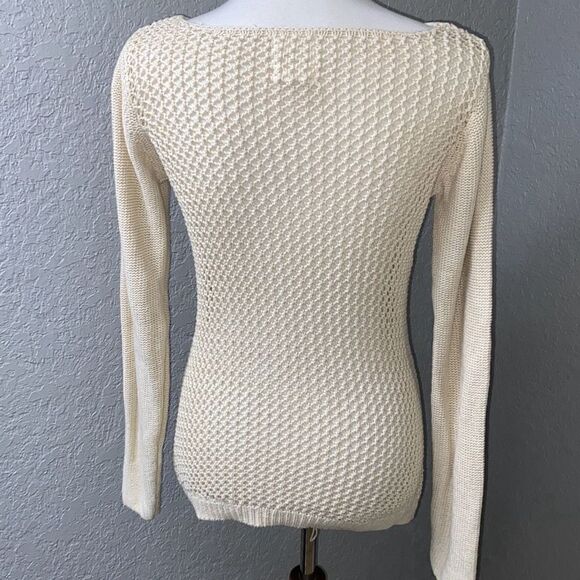 Between You and & Me cable knit soft fisherman style sweater Sz L - Picture 4 of 6